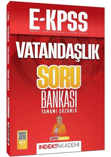 2026 Ekpss Vatandaşlık Soru Bankası Çözümlü - Şahnaz Eseroğlu