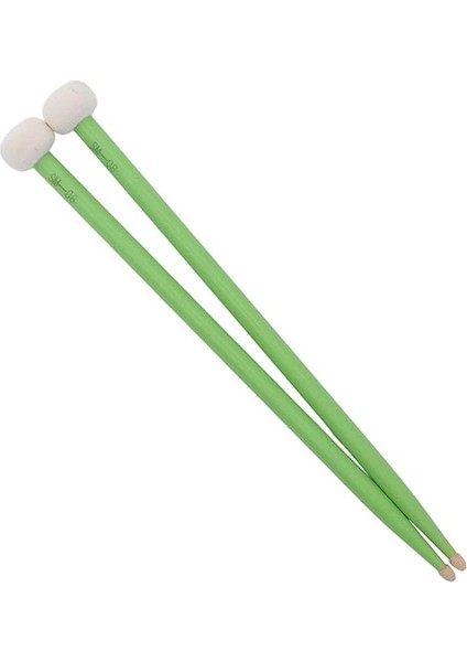 2pcs Drum Mallet Seti Akçaağaç -Gang Değil -Timpani ve Trampet Davulları Için Yumuşak Perküsyon Akçaağaç Seti 2 Için Enstrüman Aksesuarları (Green) indirimleri