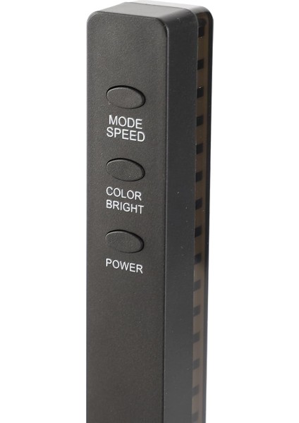 LED Rgb Renkli Işıklar, Müzik Işık Sesi Aktif Ortam Işık Çubuğu USB 32PCS WS2812 LED Ic Lamba Boncukları Ritim Pikap, Lamba ile Şarj Edilebilir Siyah (D10-RGB) modelleri