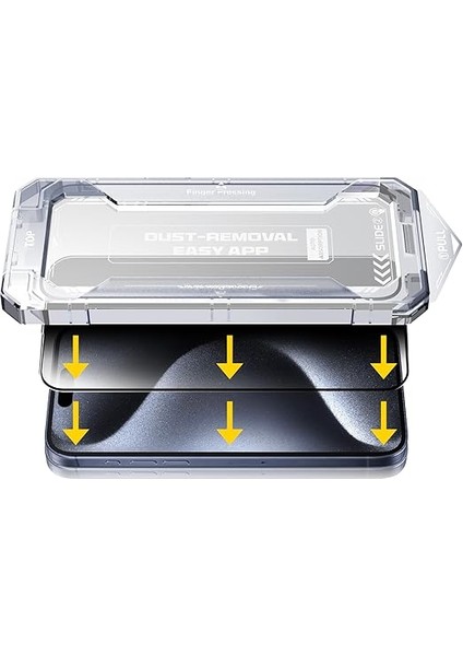 iPhone Xr/11 Uyumlu [2'li Paket] Privacy Hayalet Ekran Koruyucu Kolay Kurulum modelleri