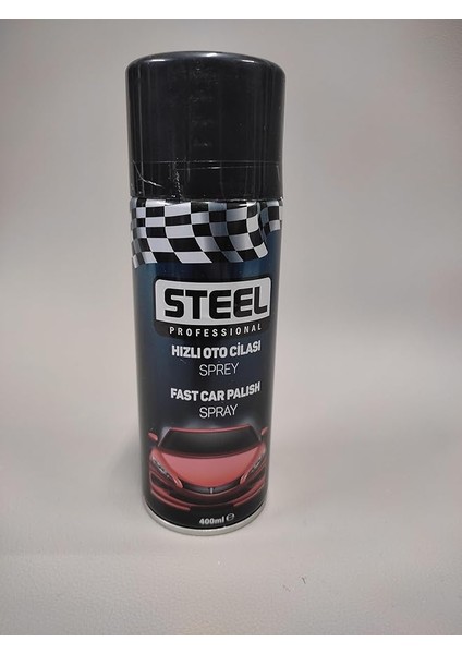 Oto Cilası Sprey 400 Ml,oto Cilası,hızlı Cila, Kolay Uygulama Özelliği, Oto Parlatma, Boya Koruma