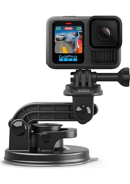 AUCM-302, Aksiyon Kamera Aksesuarı, Suction Cup Vakumlu Bağlantı Parçası, Siyah indirimleri