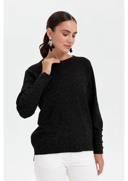 Kadın Sıfır Yaka Önü Kısa Arkası Uzun Bluz 23331 Siyah fiyatları