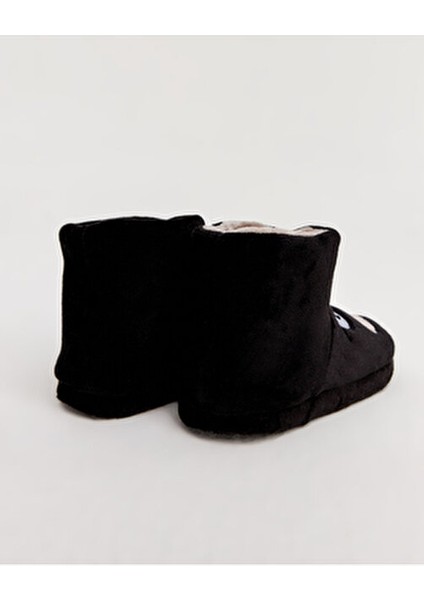 KEPÜ Kadın Panduf %100 Polyester Malzeme ile Orta Topuklu