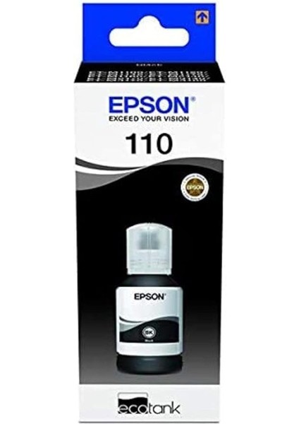 110 Ecotank Pigment Siyah Mürekkep Şişe