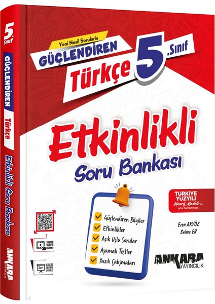 5.sınıf Güçlendiren Etkinlikli Soru Bankası Türkçe (Güncel Marif Model) modelleri