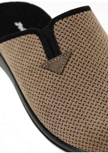 610046.M5PR Kahverengi Erkek Ev Terliği