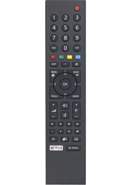 LCD LED Kumanda Arçelik Beko Netflix Tuşlu