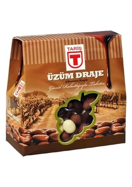Tarpaz Çikolata Kaplı Üzüm Draje 250G