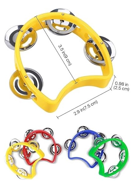 ORF-TF-05YL Örf Aletleri Zilli Tef Sarı (1 Adet) modelleri