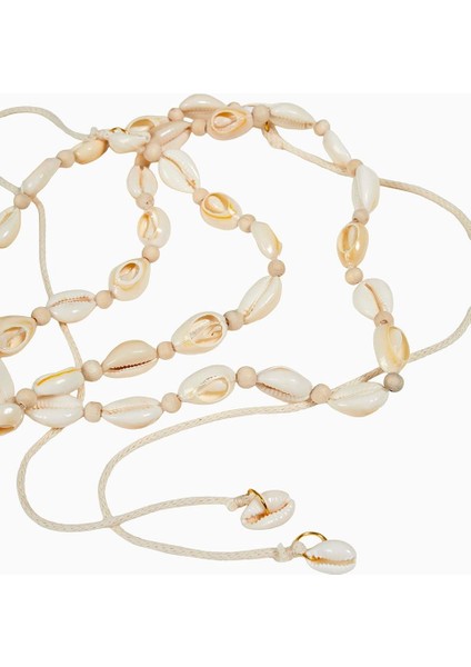 Deniz Kabuğu Boncuklu Kemer