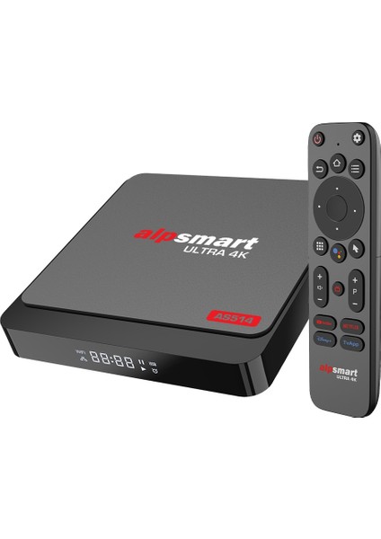 AS514 Android Tv Box Ses Komutlu Kumanda 4 GB Ram 64 GB Hafıza fiyatları