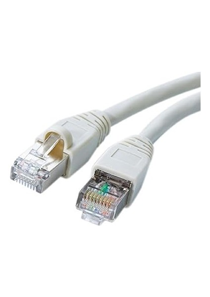 CAT620BF 20 Metre Cat6 RJ45 Lan Kablosu Uçları Hazır Takılı 100/1000 Mbps Bilgisayar Modem Internet Ethernet Kablosu (Beyaz, 20 Metre) fiyatları