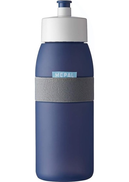 Ellipse Nordic Denim Sports Su Şişesi – 500 ml Kapasite – Spor ve Eğlence Için Pratik Su Şişesi – Yumuşak Çekmeli Ağız Parçası – Bulaşık Makinesinde Yıkanabilir