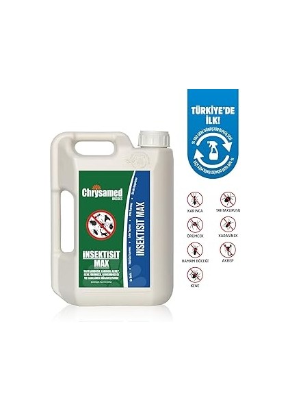 max 2 lt bocek ılaci tahtakurusu karinca akrep kene orumcek hamambocegi karasinek bit pire modelleri