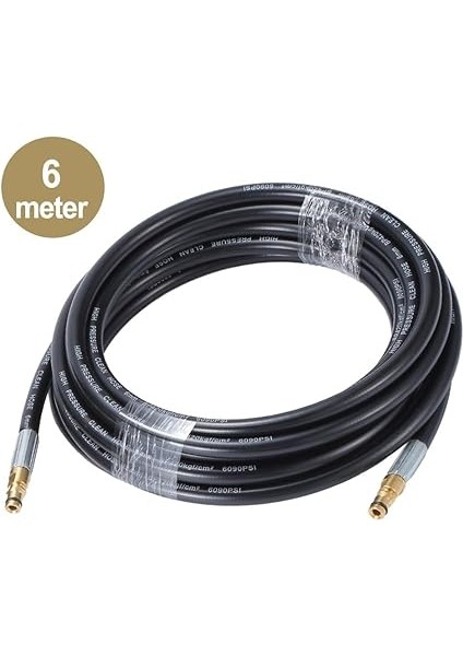 Basınçlı Yıkama Hortumu - Karcher Basınçlı Yıkama Makinesi, K Serisi Basınçlı Yıkama Makineleri (K2-K7), Hızlı Bağlantı Sistemi, 2610 Psı (6m) Için Uygundur fiyatları