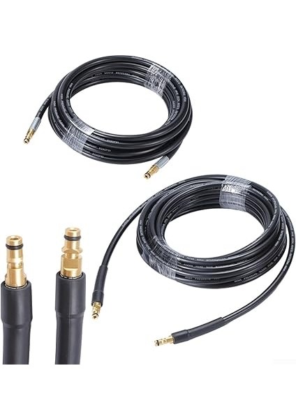 Basınçlı Yıkama Hortumu - Karcher Basınçlı Yıkama Makinesi, K Serisi Basınçlı Yıkama Makineleri (K2-K7), Hızlı Bağlantı Sistemi, 2610 Psı (6m) Için Uygundur indirimleri