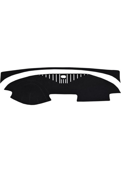 Torpido Koruma Halısı Siyah Kenar Renk Siyah Volkswagen Passat B6 2007-2012 ile Uyumlu