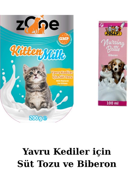 Yavru Kedi Süt Tozu ve Biberon Seti – Sağlıklı Beslenme Için Tam Destek!