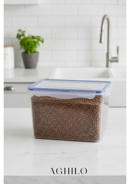 Sızdırmaz Mega Boy Saklama Kabı 9 Lt – Gıda, Mama ve Deterjan Kutusu indirimleri