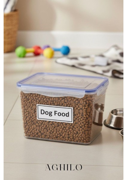 Sızdırmaz Mega Boy Saklama Kabı 9 Lt – Gıda, Mama ve Deterjan Kutusu