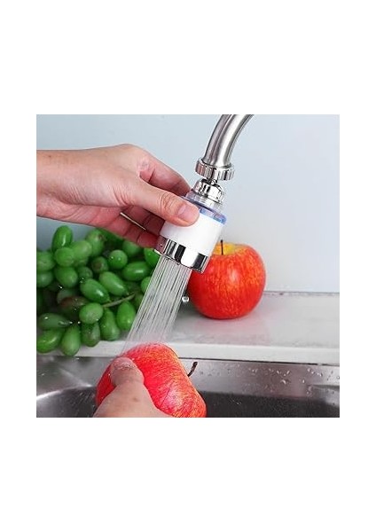 Adet Filtreli Musluk Başlığı Seti – 360° Döner Su Tasarruf Başlığı, 8 Yedek Filtreli, Kireç Önleyici, Tazyikli Akış, Universal Uyumlu Musluk Aparatı – Mutfak ve Lavabo Için fiyatları