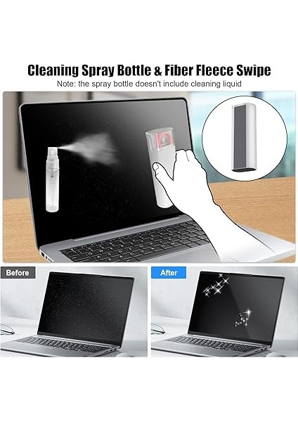 1 Arada Elektronik Temizleme Seti, Fırçalı Klavye Temizleme Seti, Airpods Pro Için 3'ü 1 Arada Temizleme Kalemi, Kulaklık, Klavye, Dizüstü Bilgisayar, Telefon, Bilgisayar Monitörü Için Çok indirimleri