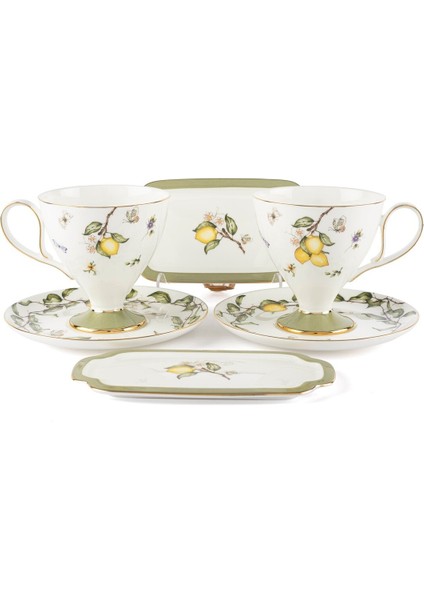 Sunleaf 2 Kişilik Çay Fincanı Seti 6 Parça 240CC P367.105812