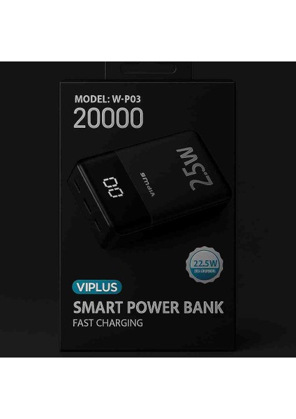 Wplus 20000 Smart Power Bank