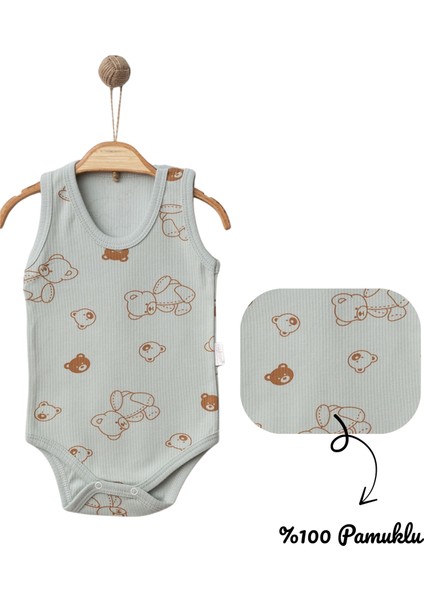 Erkek Bebek&çocuk Askılı Çıtçıtlı Badi 2’li Set – %100 Pamuk, Esnek ve Rahat modelleri