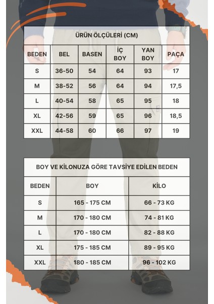 Erkek Açık Haki Kargo Cepli Pantolon Rahat Kesim Pamuklu Lastikli Bel fırsatları