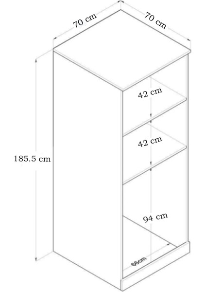 Rosa Çamaşır ve Kurutma Makinesi Dolabı fırsatları