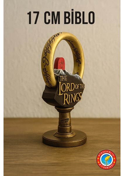 Fantastik Evren Yüzük Biblo – Koleksiyon Dekor Figürü | Masaüstü Mini Diorama