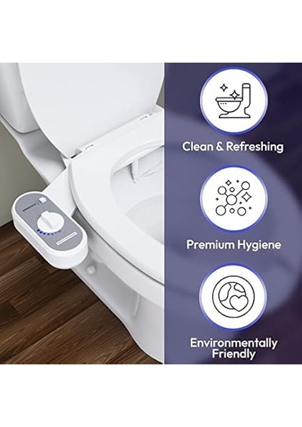 Bidet Fresh Su Spreyi, Elektriksiz, Mekanik Bide Wc Oturağı Sabitleme fırsatları
