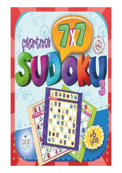 7 x 7 Çıkartmalı Sudoku (3)