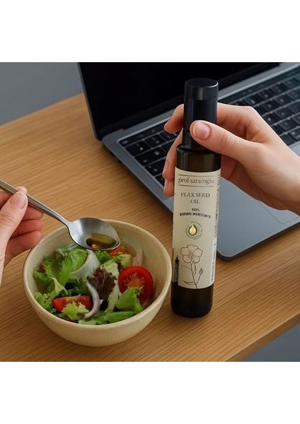Prof Saracoglu Soğuk Pres Keten Tohumu Yağı 250ML