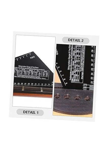 Elektrik Gitar Hareket Cetveli - Gitar Ölçüm Aracı - Yüksek Doğruluklu Gitar Yükseklik Ölçeri indirimleri