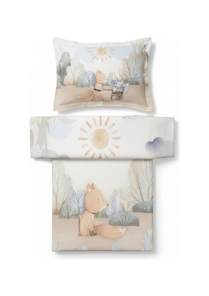 Petit Jardinier Bebek Nevresim Takımı – %100 Pamuk, Nefes Alabilir, Bahçe Desenli fiyatları