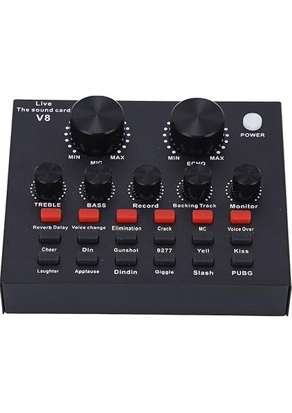 Channel, Audio Conditioner Mixer Stylish Intelligent Voice Changer Sound Mixers Gürültü Azaltma - Dönüştürücü Karıştırma Konsolu Plakası fiyatları