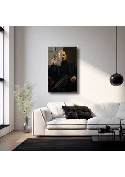 Mustafa Kemal Atatürk - Cam Tablo - DEG0294 fırsatları