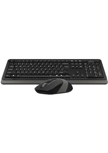 Tech FG1010 2.4g Q Türkçe Fn-Multimedya Klavye+Optik 2000DPI Mouse Siyah/gri Kablosuz Set modelleri