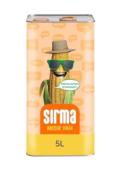 Sırma Mısır Yağı, Teneke, 5 Lt fiyatları