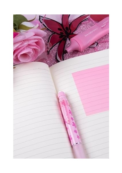 Defter 15 x 21 Cızgılı Desenli Seker Pembe fiyatları