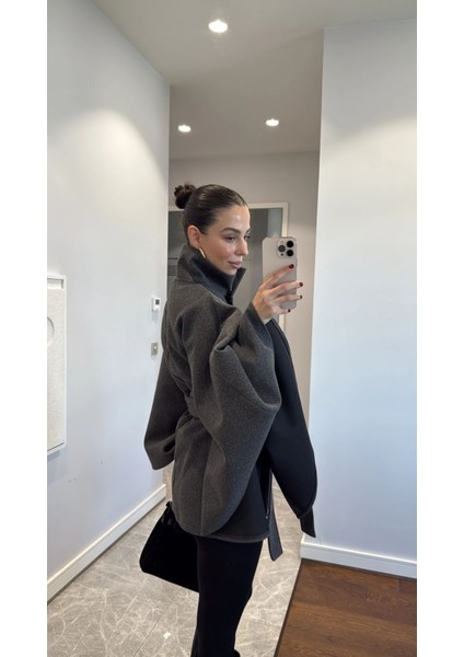 Kemer Detaylı Kaşe Panço fiyatları