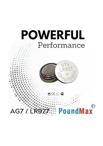Ag7, LR57, LR927, 395 1,5V Alkalin Pil Düğme Hücreleri, SR927, SR927W Saat Oyuncakları, Küçük Elektronik Cihazlar, Saatler, Araba Anahtarları, Uzaktan Kumandalar, Teraziler Için fırsatları