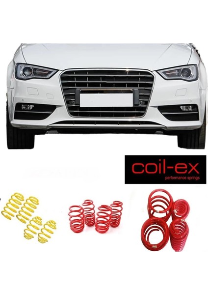 Audi A3 2013.2016 Coil-Ex 4.5cm Spor Yay