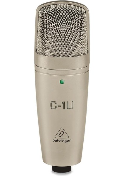 C-1u Profesyonel Mikrofon USB A Kondansatör ve Geniş Diyafram