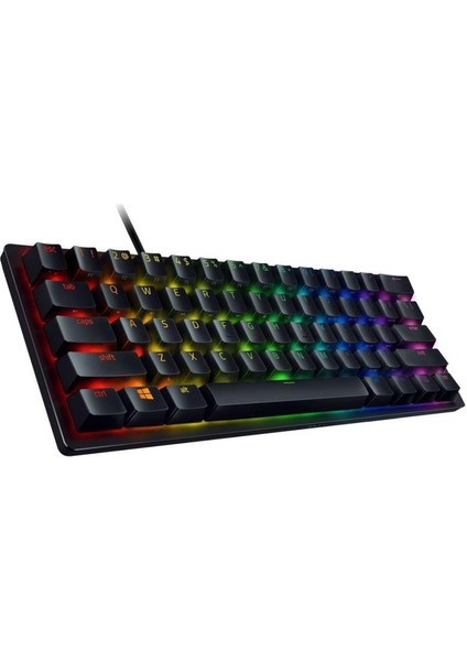 Huntsman Mini Us Layout Rgb %60 Tkl Purple Switch Kablolu Mekanik Oyuncu Klavyesi Teşhir fiyatları