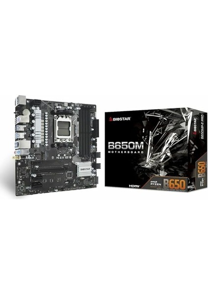 B650MP-E Pro Ddr5 6000MHZ Am5 S+V+Gl Micro Atx Anakart