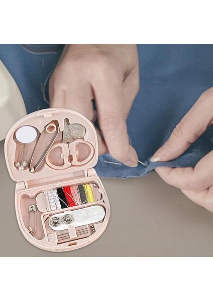 Fonksiyonlu Mini Çanta Boy Seyahat Tipi Dikiş Seti